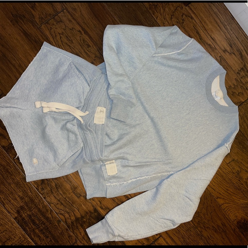Urban Outfitters Champion sweatshirt & shorts set brand new